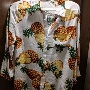 Pineapple Blouse, 2/$25